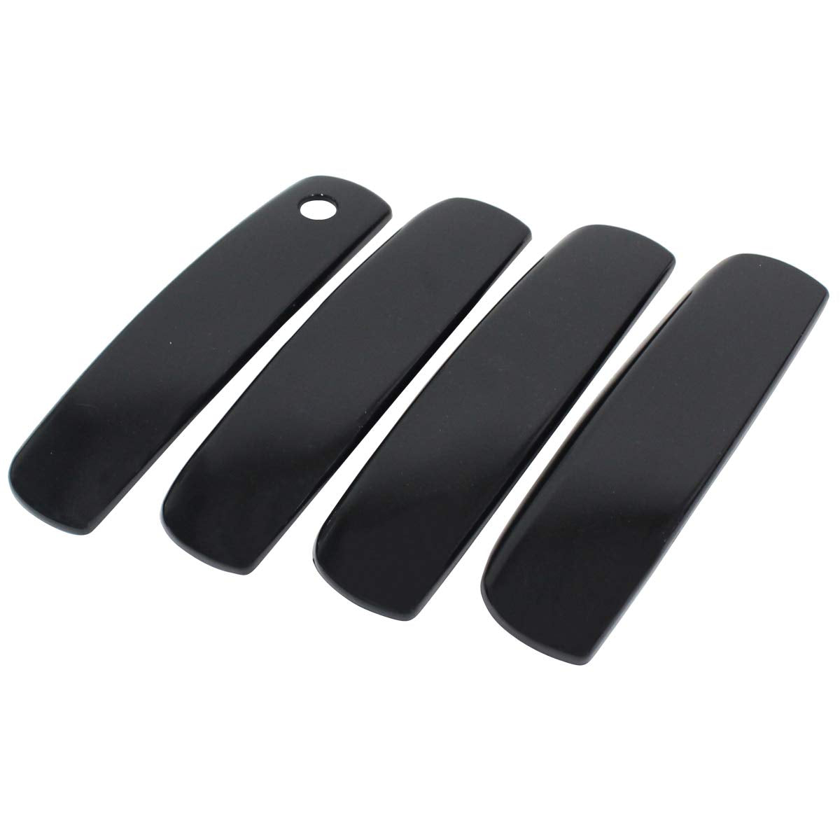 NewYall gloss black rear-right door handle cover for Dodge Charger 2011-2019 boosts curb appeal.