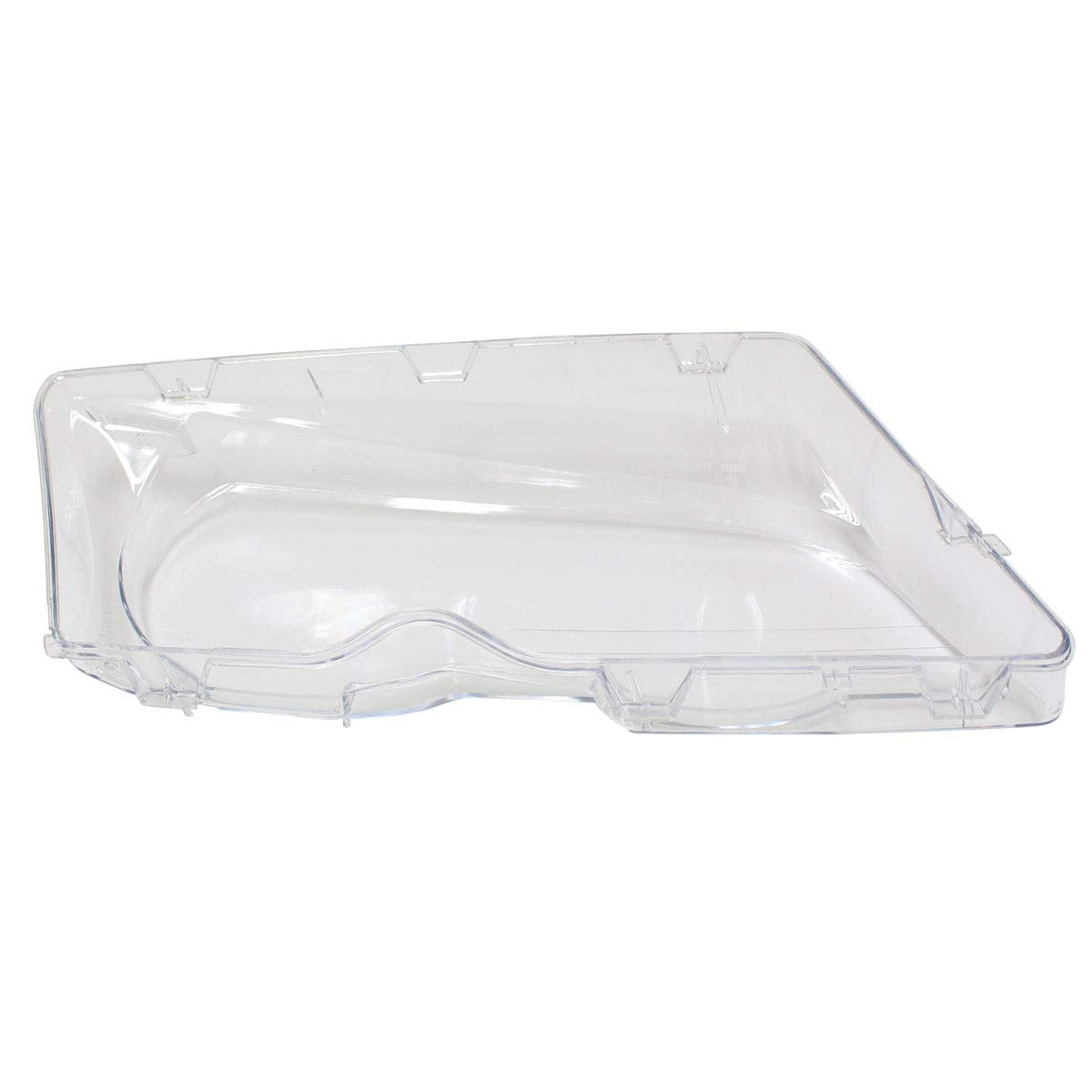 NewYall headlight lens cover set for BMW E46 2DR with crystal-clear finish