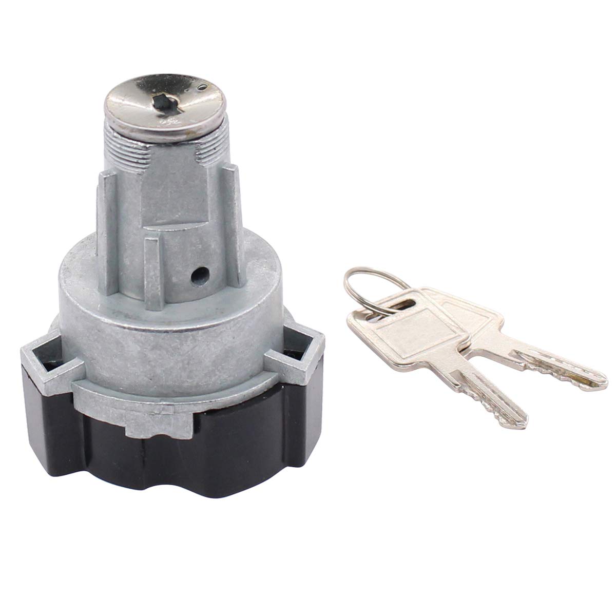 NewYall ignition lock cylinder dash-mount installed on a classic GM dash; reliable start potential.
