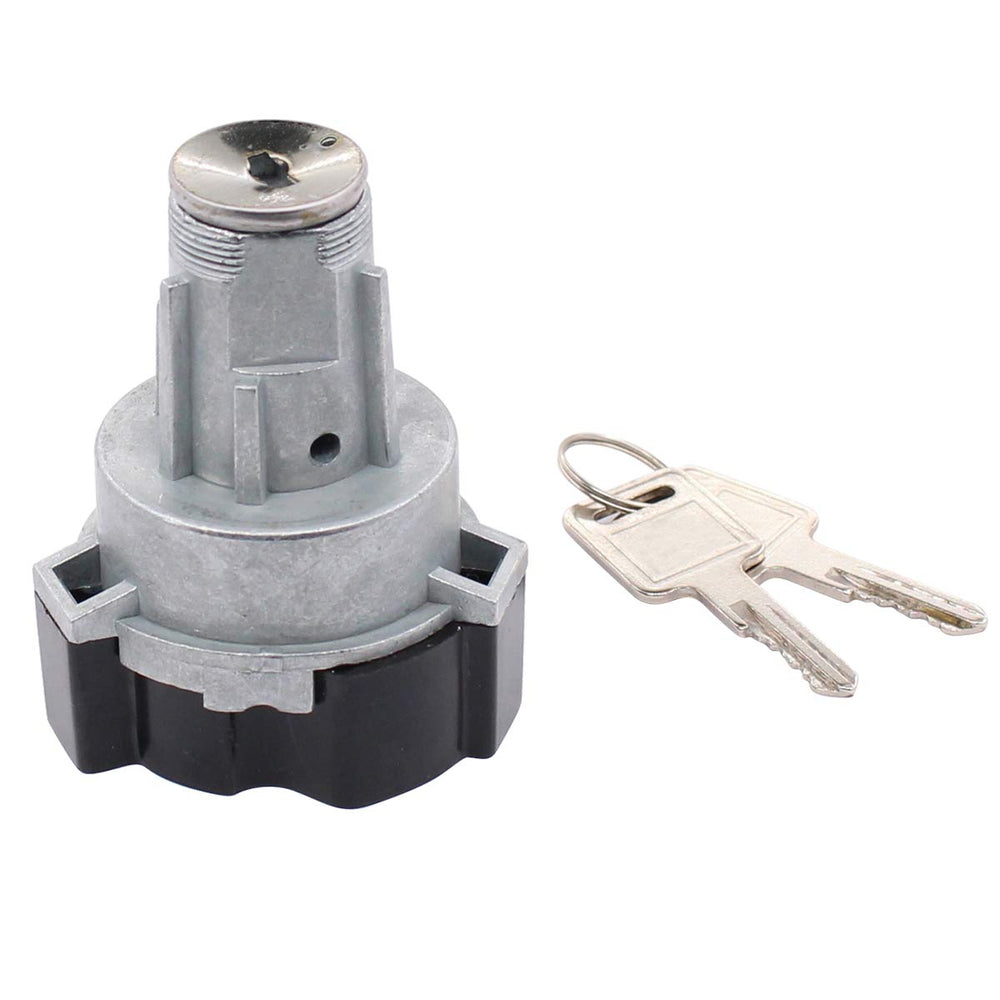 NewYall ignition lock cylinder dash-mount installed on a classic GM dash; reliable start potential.