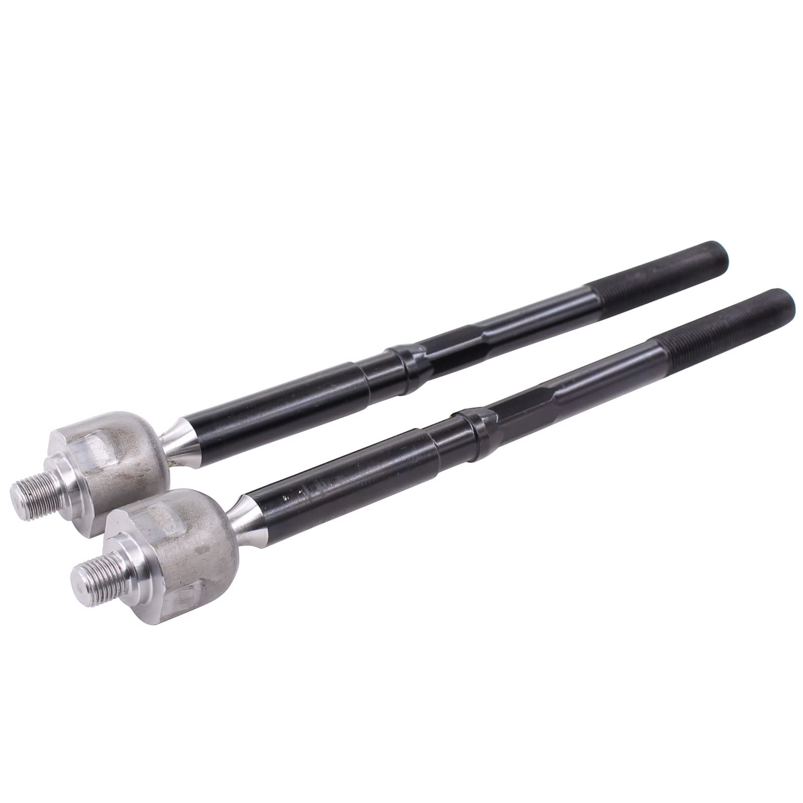 NewYall inner-front-right tie rod end closeup for smooth steering response.