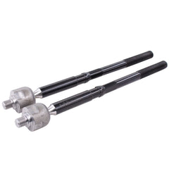 NewYall inner-front-right tie rod end closeup for smooth steering response.