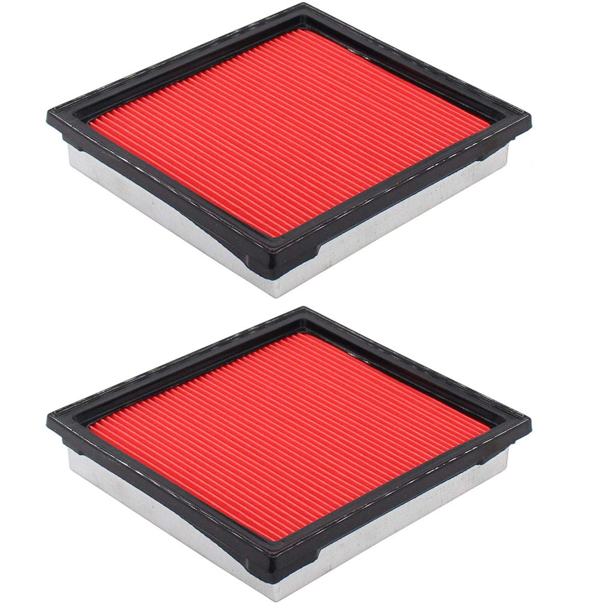 NewYall engine air filter pack of 2 for Infiniti G35 improves intake air quality