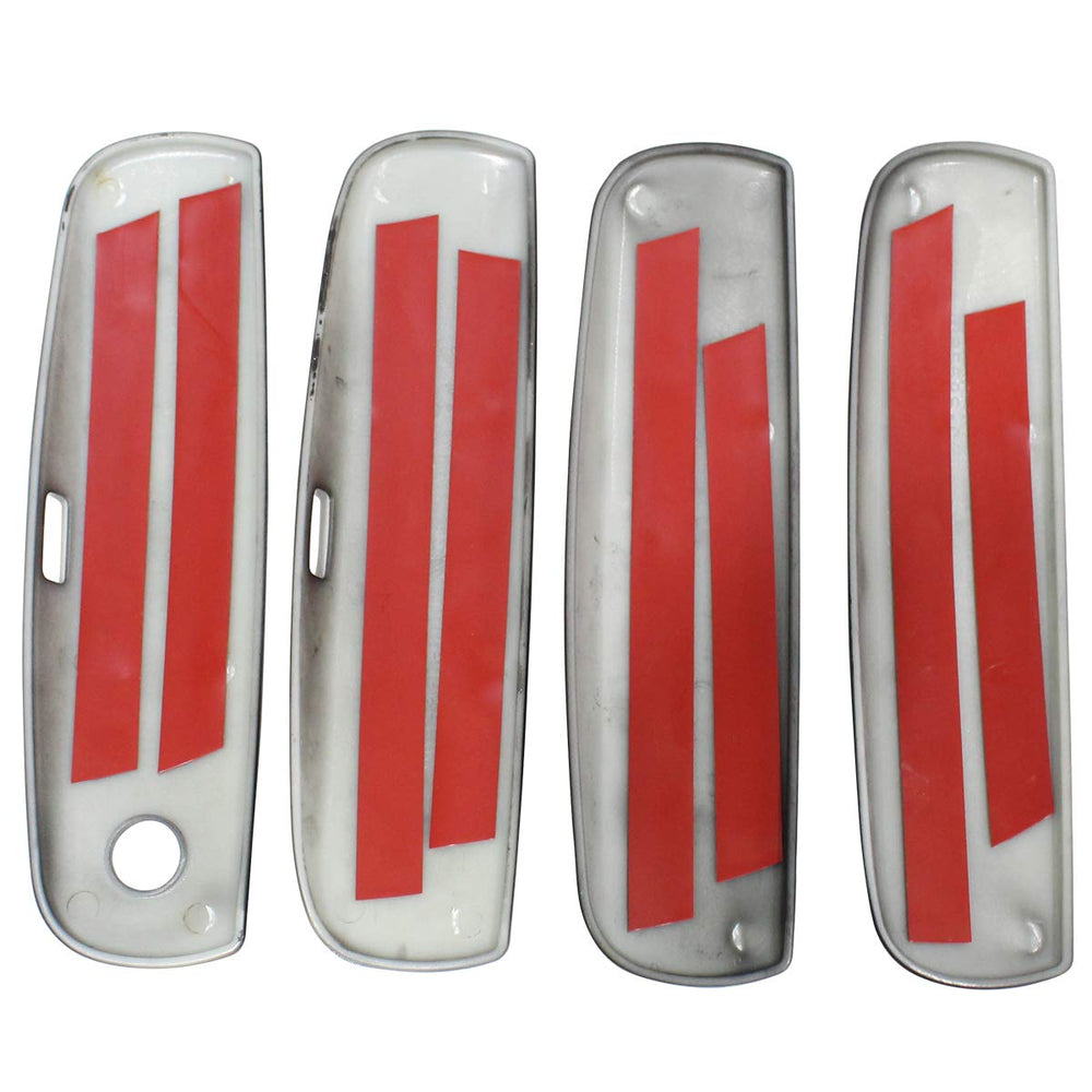NewYall pack-of-4 gloss black door handle covers for Dodge Charger 2011-2019 updates exterior harmony.