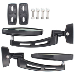 NewYall rearview mirrors offer adjustable angle for customized lane awareness.