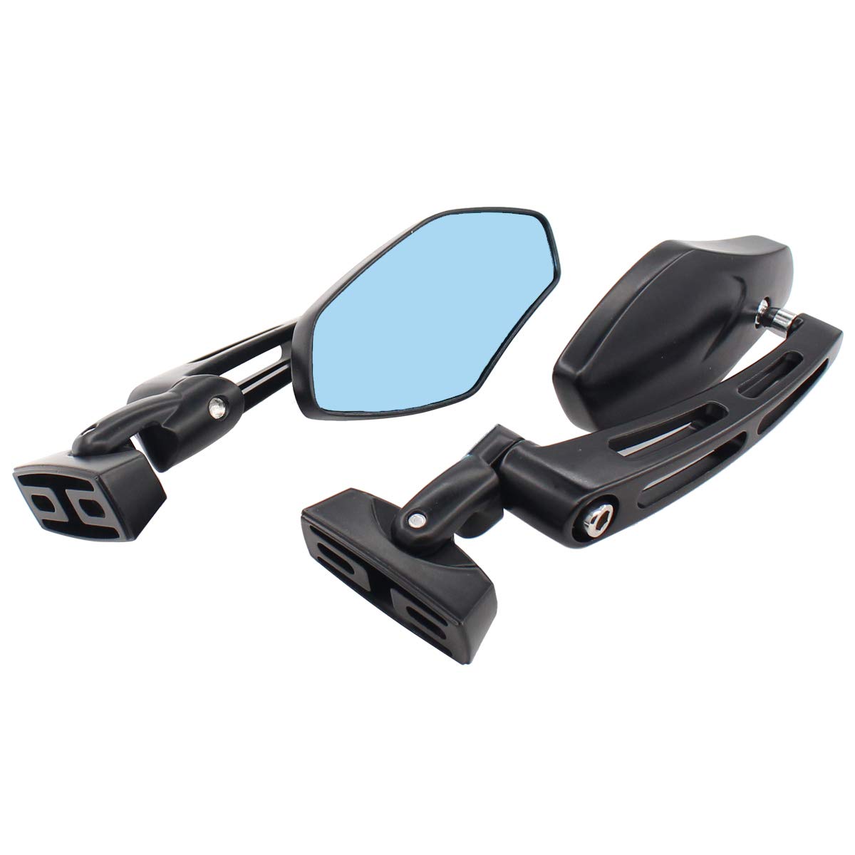 NewYall mirrors fit mounting hole ranges from 5/8 to 1-7/8 inches for broad compatibility.
