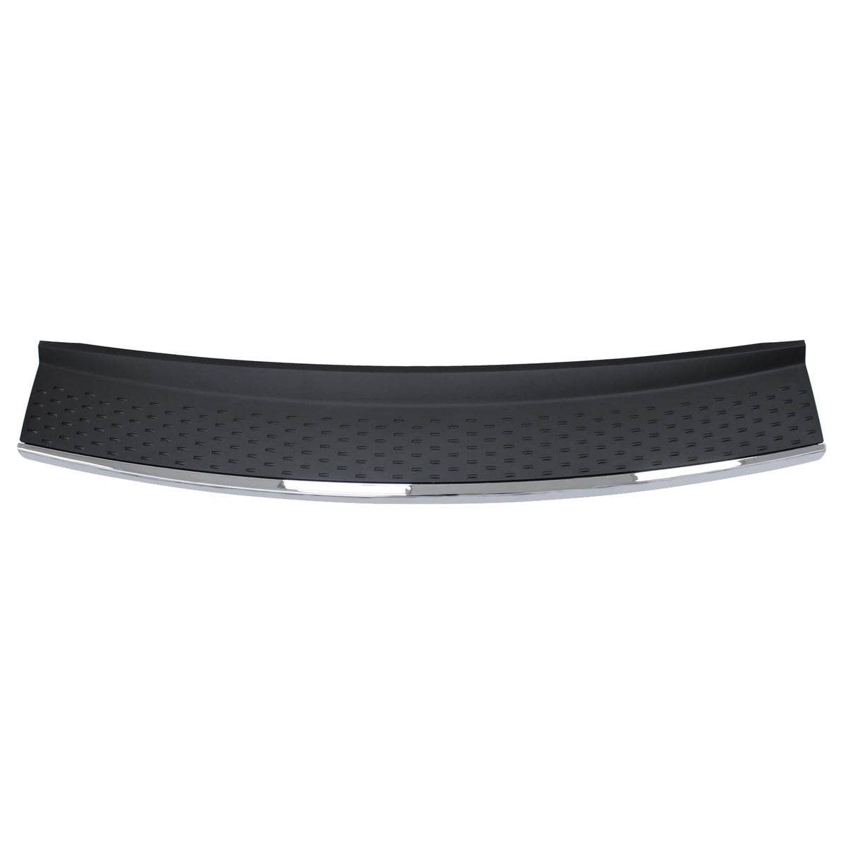 NewYall rear bumper step pad molding on Town & Country closeup shows edge protection and fit.