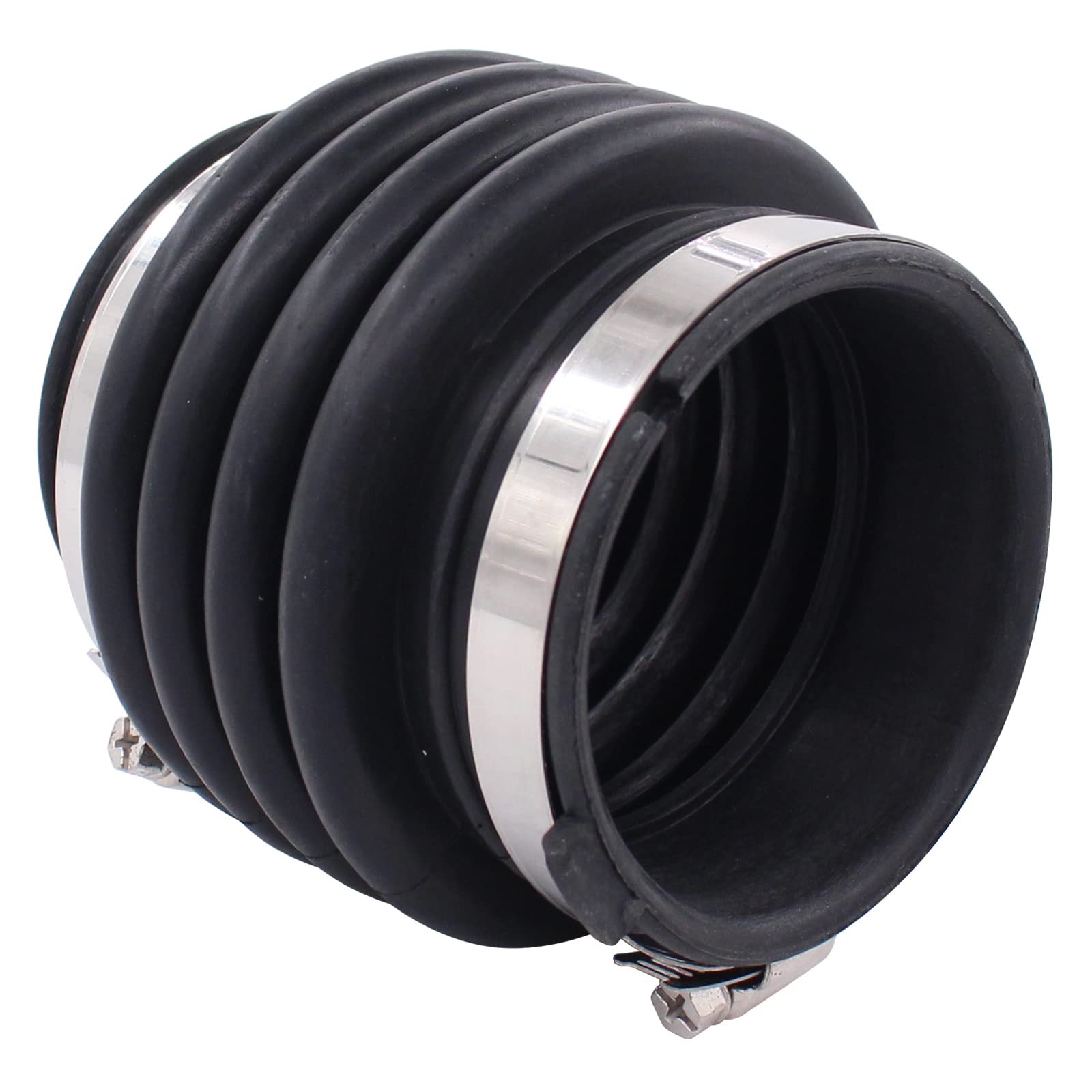 NewYall resonator hose close-up—high-quality, heat-resistant material.