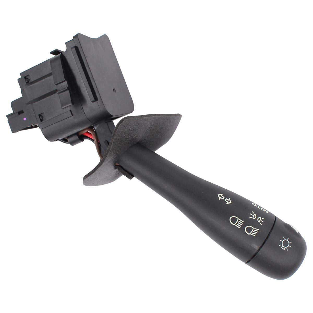 NewYall turn signal headlight switch close-up shows durable construction for reliable signaling.