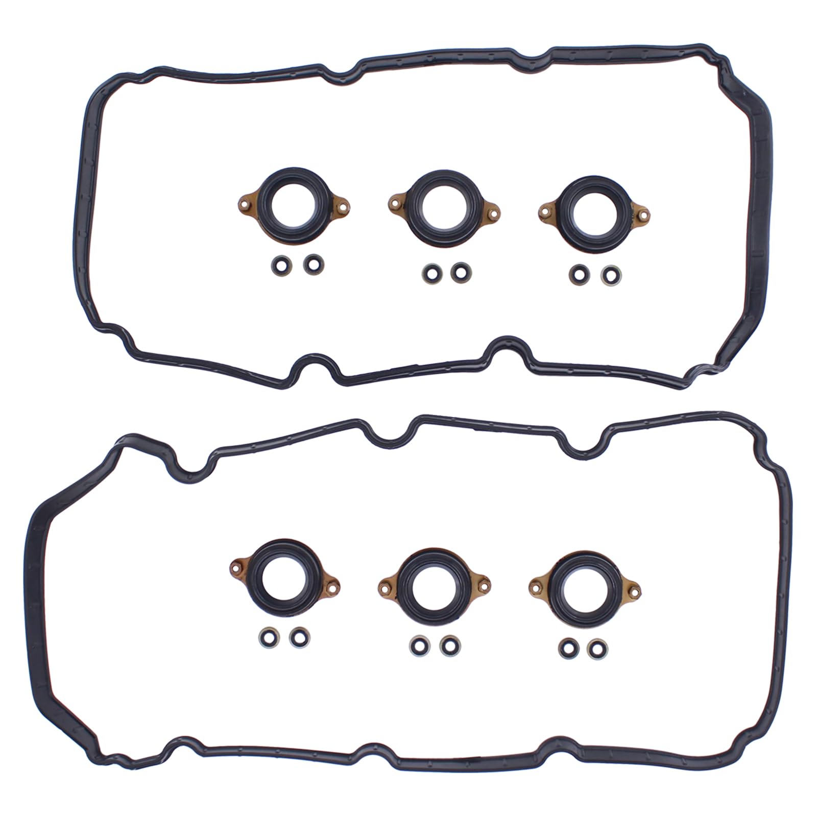NewYall valve cover gasket set for Acura MDX with secure seal and leak prevention