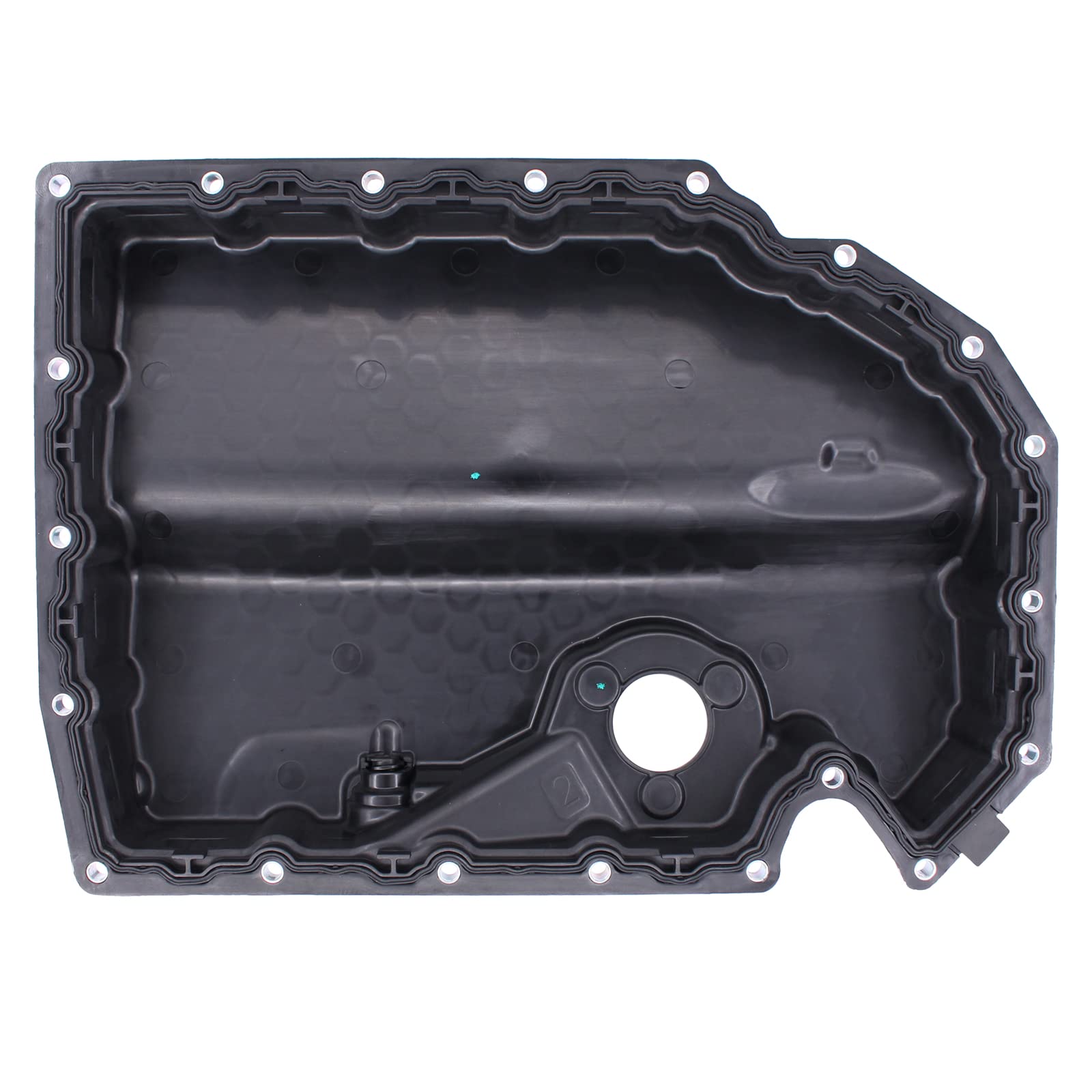 NewYall vehicle bottom view – visual aid for proper installation orientation.
