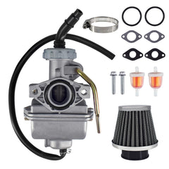 NexaNova PZ20 carburetor kit for Kazuma Baja 50cc with potential throttle improvement.
