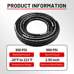 NexaNova SAE J1527 compliance stamp image denotes safety-ready marine fuel hose