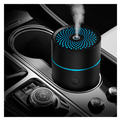 NEXHC car fragrance diffuser with compact design for discreet on-the-go fragrance.