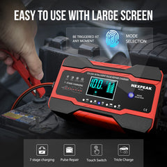 NEXPEAK NC201 desulfator aids battery maintenance