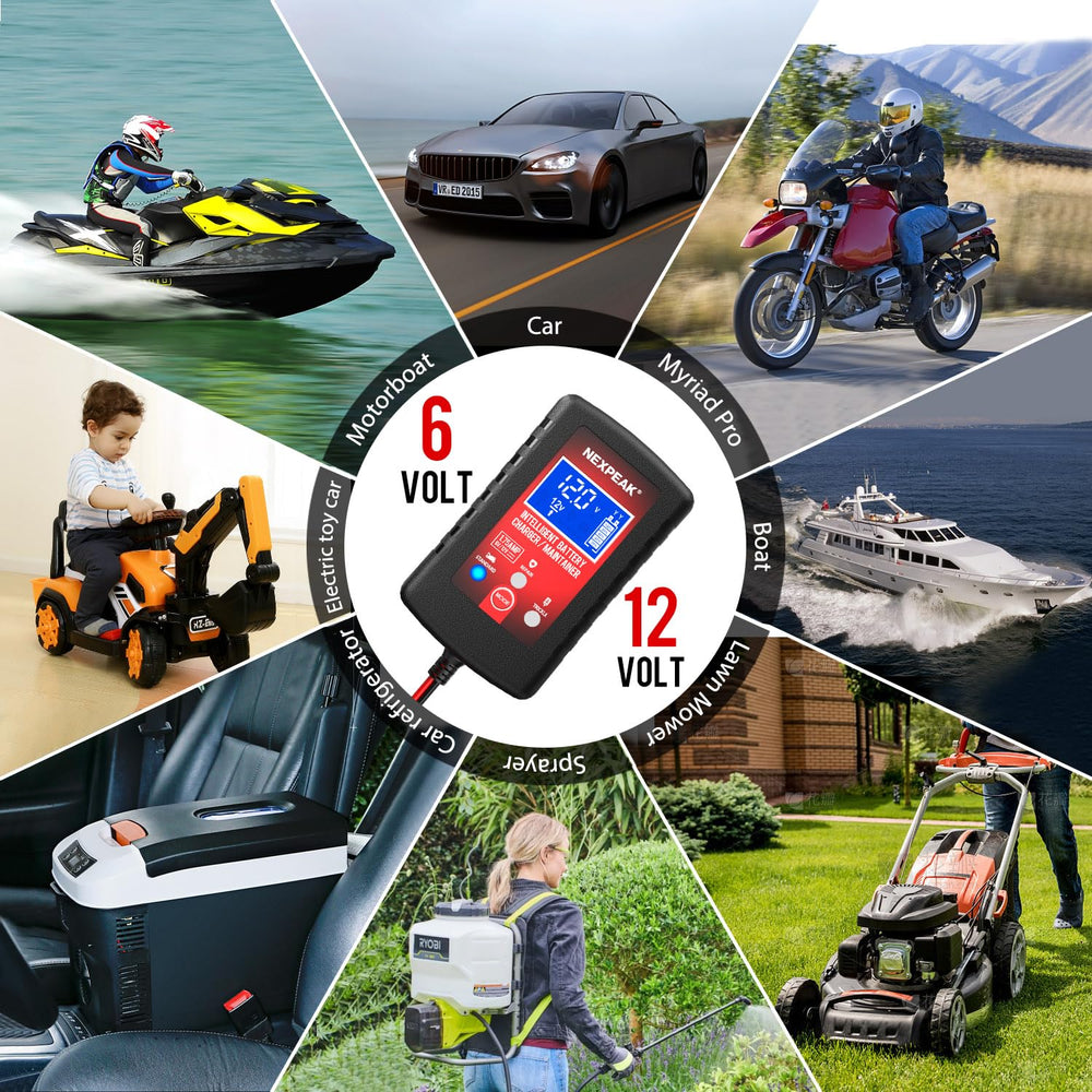 NEXPEAK safety protections guard against shorts, overcharges, and temperature