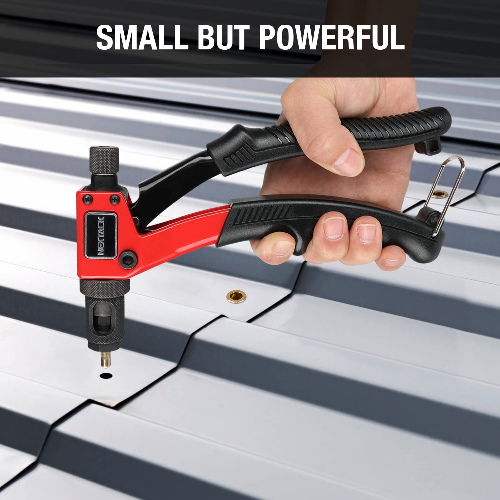 NEXTACK step drill bit included for clean, precise nutsert preparation.