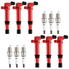 Nextirrer UF270 ignition coil and iridium spark plugs pack enhances ignition stability.