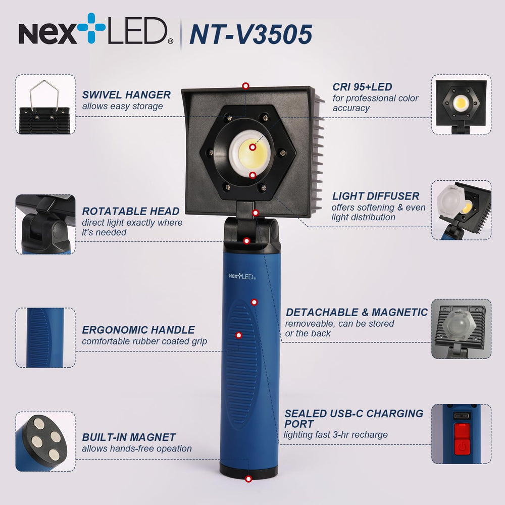 NextLED NT-V3505 delivers 1000 lumens for even coating illumination