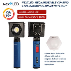 NextLED NT-V3505 detachable diffuser expands light coverage