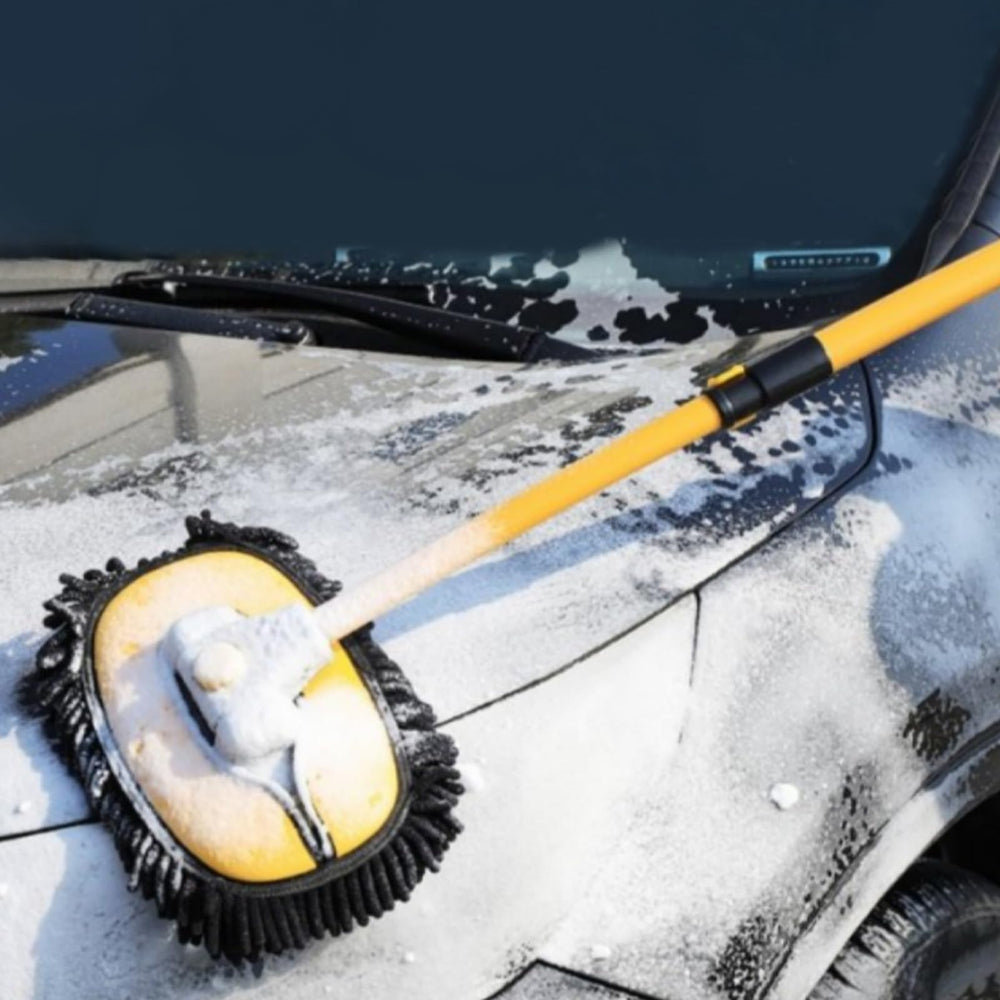 NEZENO soft bristles reduce streaks while preserving clear coat integrity.