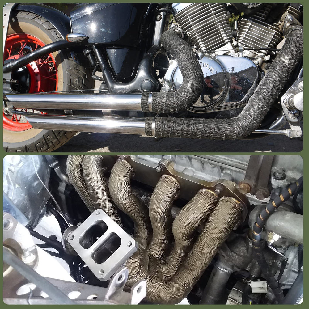 NEZUIBAN heat shield tape supports engine bay cooling.