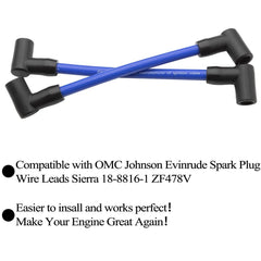 NFSPEEDING marine-grade silicone wires resist salt and UV exposure