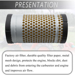 NFSpeeding Kubota B1610 air filter installed on tractor intake