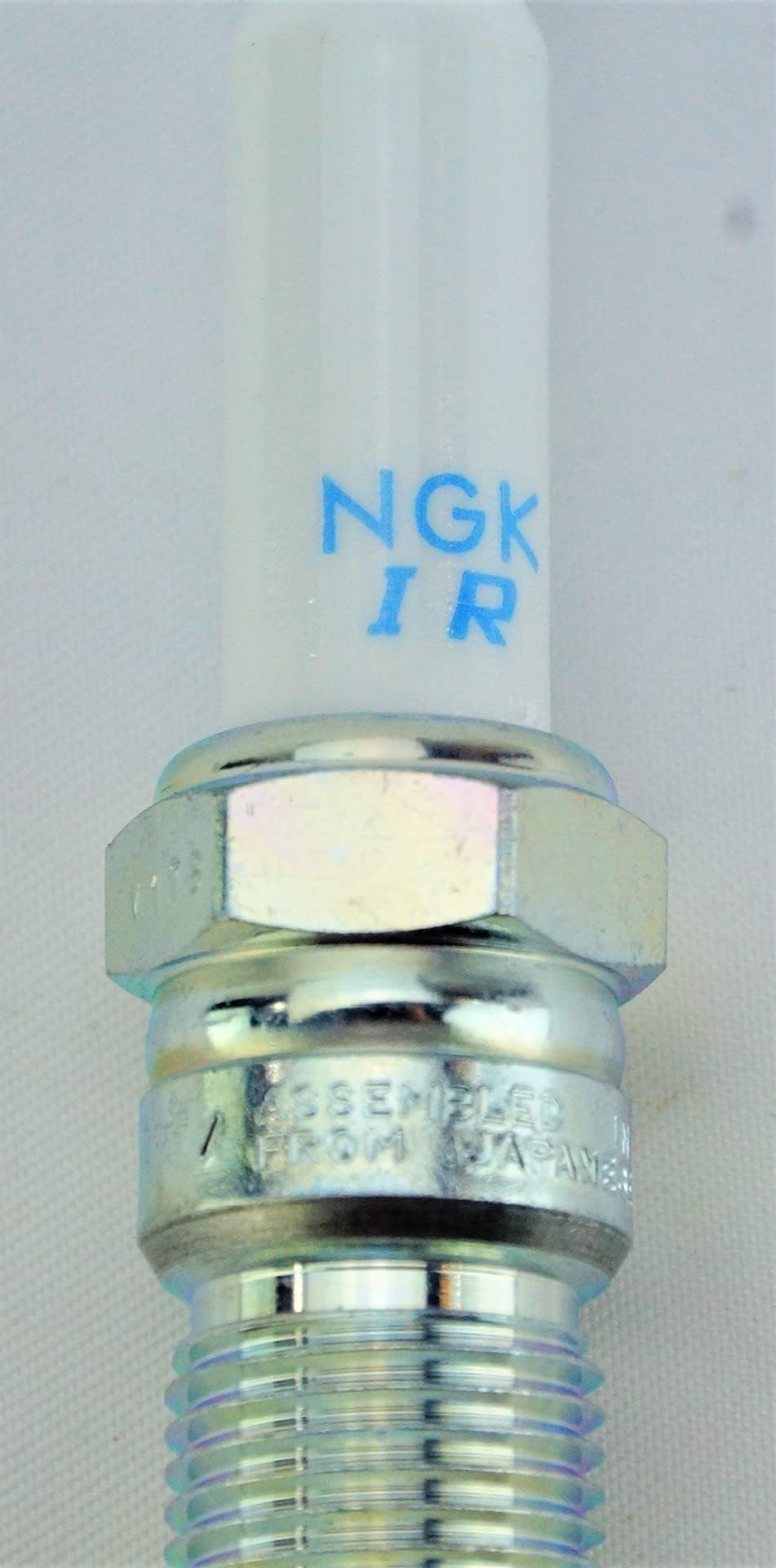 NGK IZTR5B11 electrode-detail illustrates iridium tip design