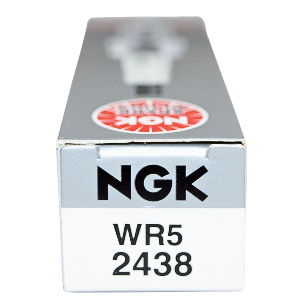 NGK 2438 V-Power spark plug packaging 8 pack for convenient replacement