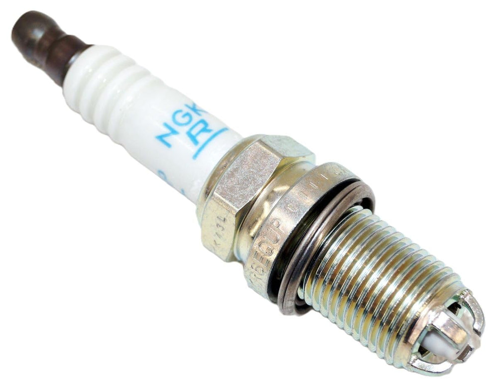 NGK 3199 ground electrode close-up