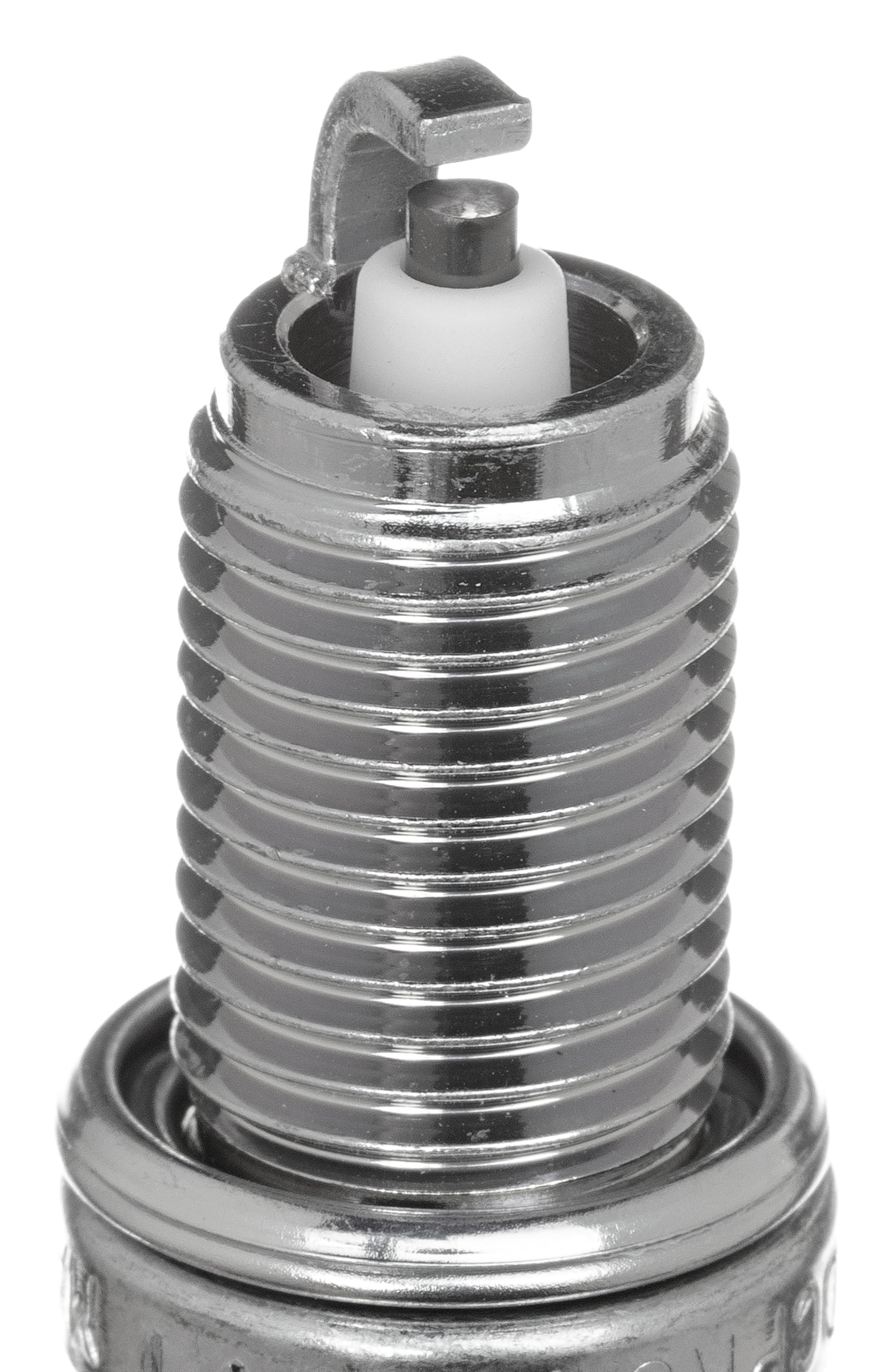 NGK 3481 spark plug closeup shows robust electrode design for durability