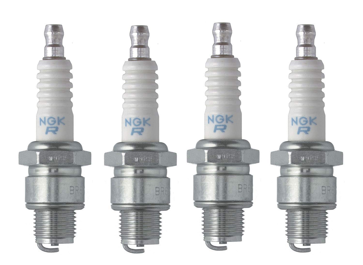NGK 3922 BR6HS spark plugs pack four for replacement.