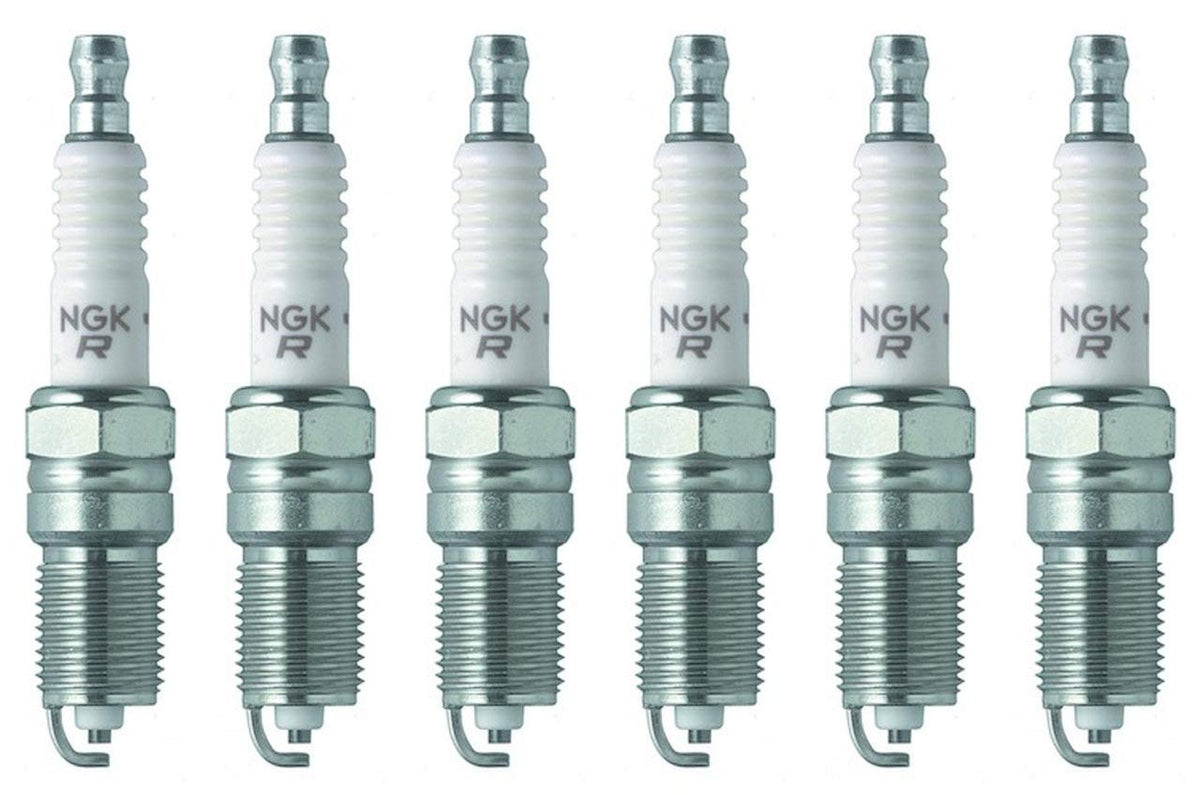 NGK 3951 spark plugs TR55 6-pack for dependable starts and steady idle.