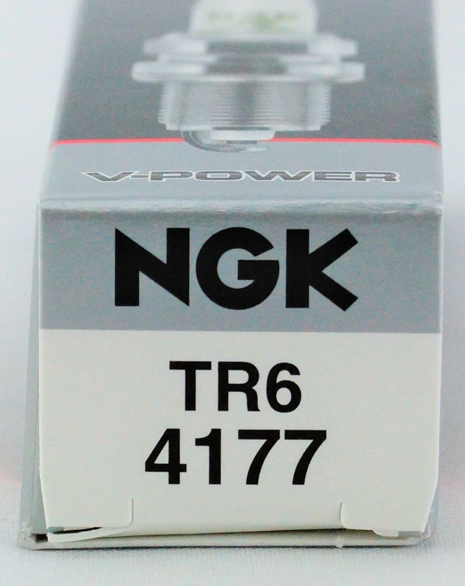 Copper core inside NGK 4177 TR6 V-Power spark plug