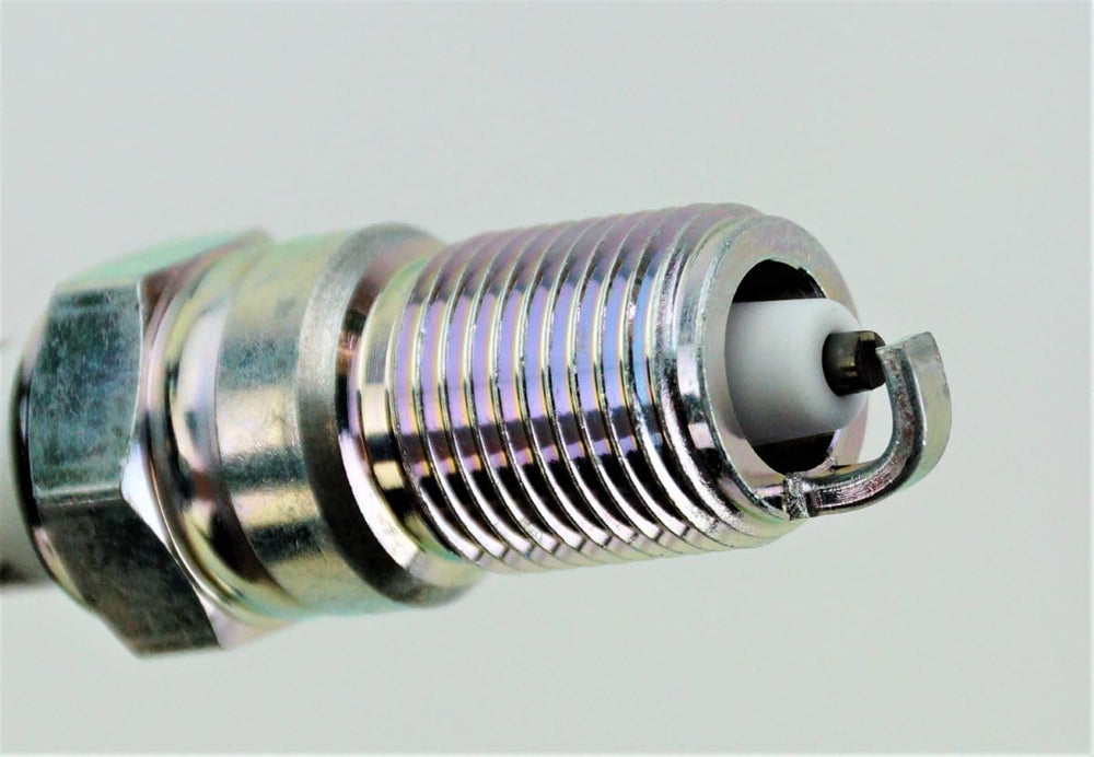 Electrode detail of NGK 4177 TR6 V-Power spark plug