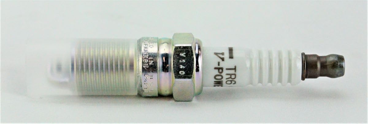 Heat-range marking visible on NGK 4177 TR6 V-Power plug
