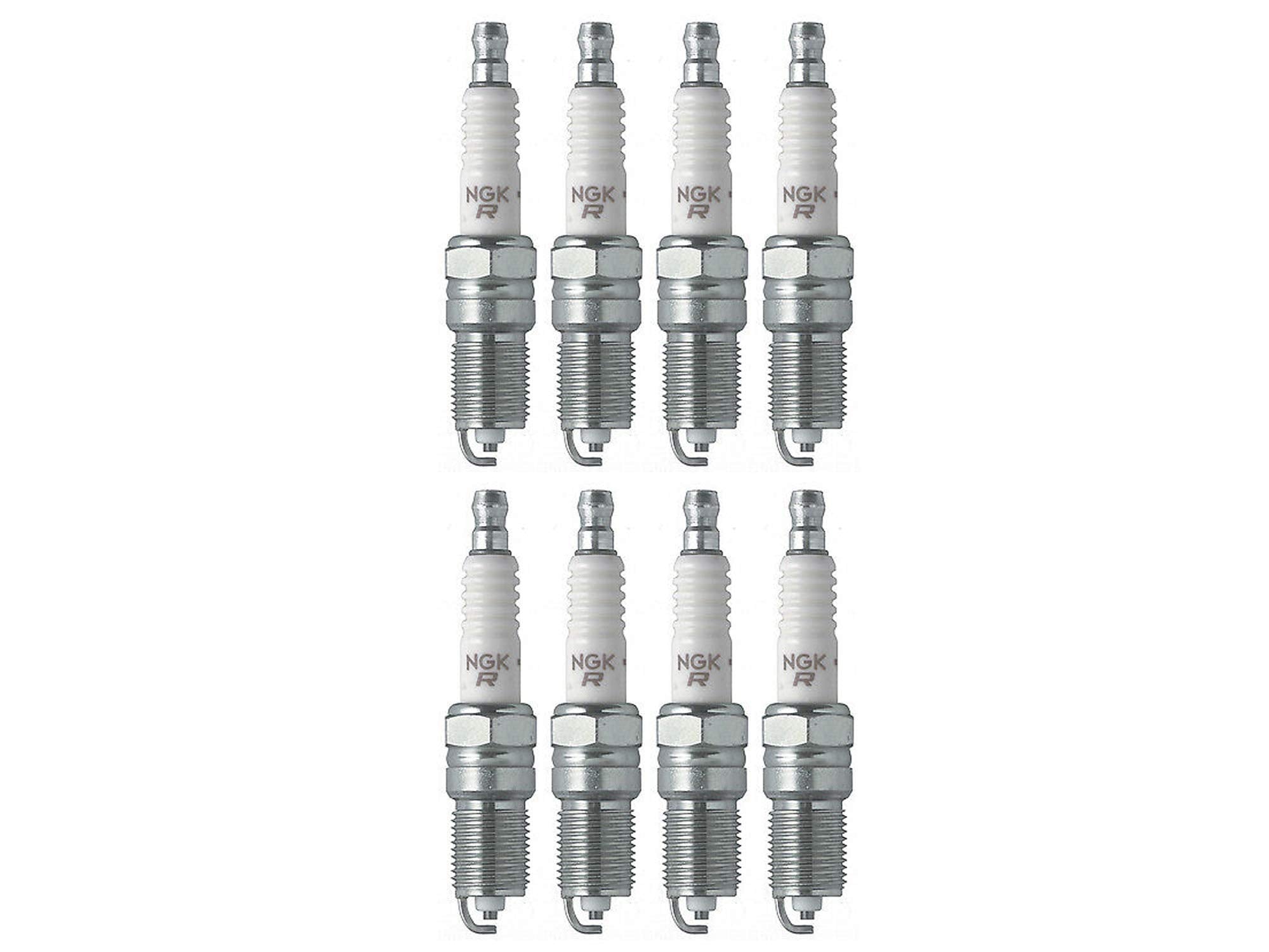 269 Motorsports NGK 4177 TR6 V-Power copper spark plugs for reliable ignition in an eight-pack.