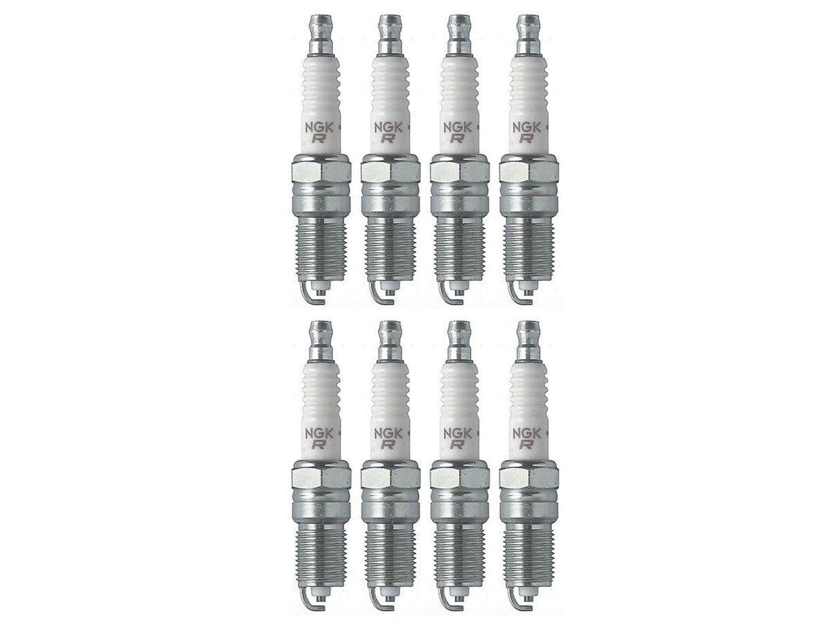 269 Motorsports NGK 4177 TR6 V-Power copper spark plugs for reliable ignition in an eight-pack.