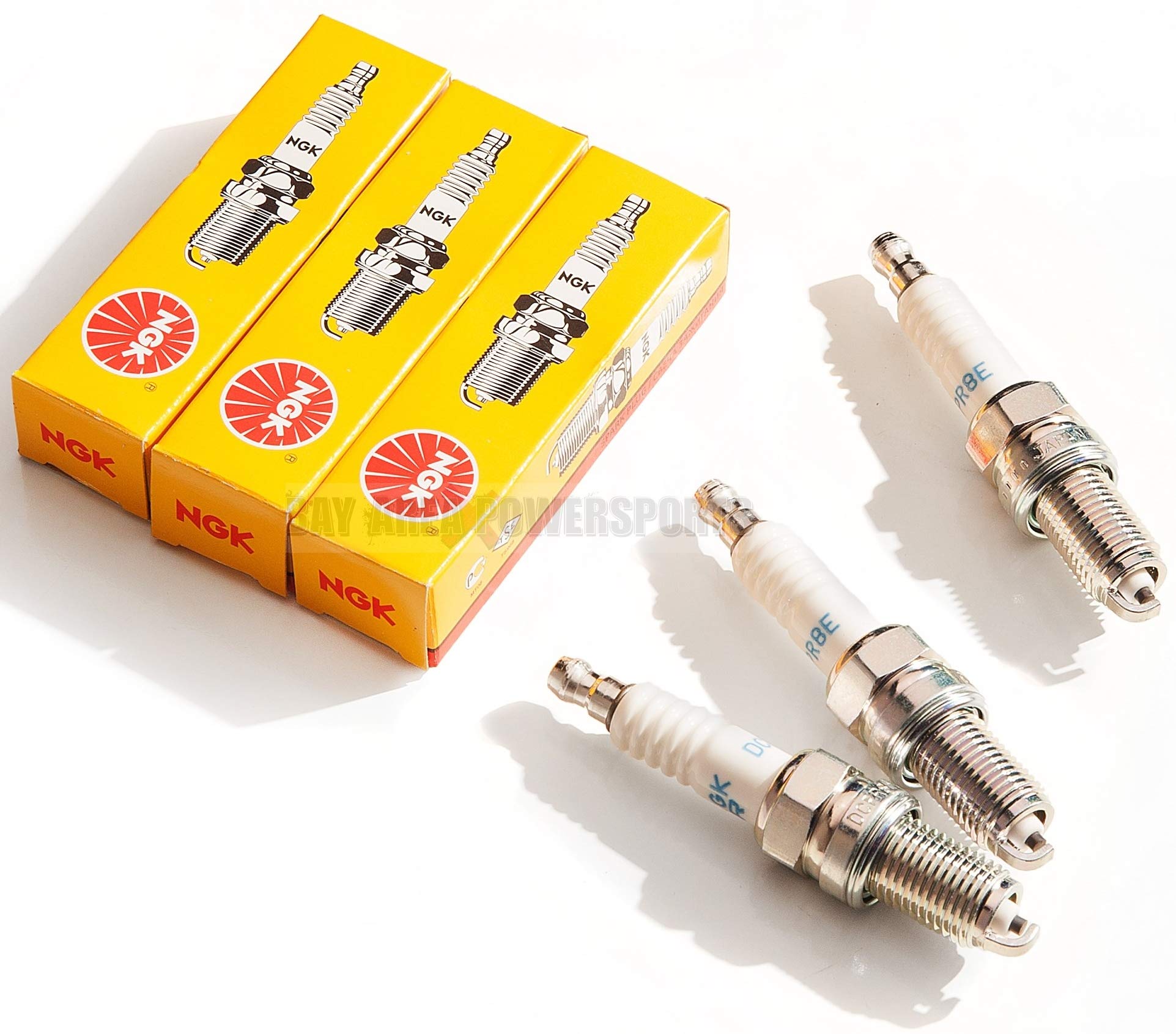 NGK 4339 DCPR8E spark plug for Sea-Doo 4-Tec engines offering OEM-grade reliability.
