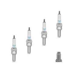 NGK CR9EK spark plugs set of four in box for reliable starts