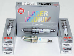 NGK 4996 laser iridium spark plugs four-pack for reliable ignition