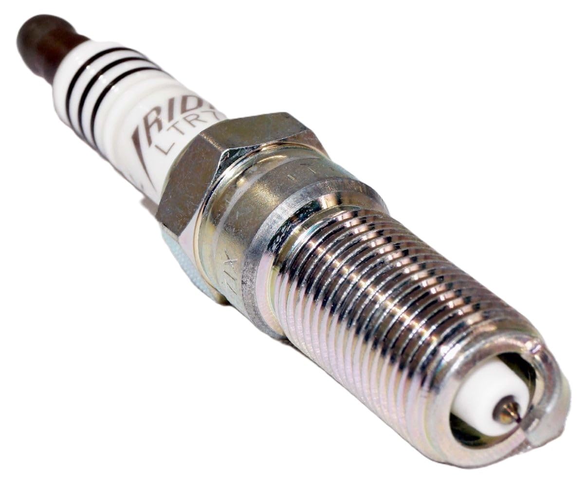 NGK iridium plug image highlights heat range and stable performance