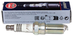 NGK spark plug pack-four image emphasizes OEM quality and durability