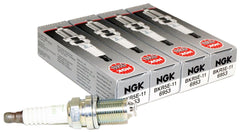 NGK 6953 spark plug BKR5E-11 front view, reliable ignition for a wide range of petrol engines.