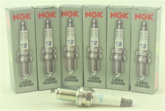 NGK 6994 IZFR6K-11 spark plug pack back view with included hardware