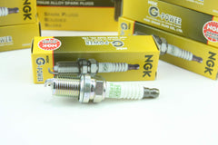 NGK 7090 G-Power platinum tip closeup emphasizes precision ignition.