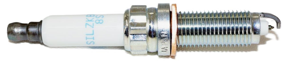 NGK 97506 spark plug close-up iridium tip emphasizes durability.