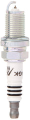 NGK BKR5EIX-11 spark plug pack closeup highlighting iridium tip for durability and high ignition reliability