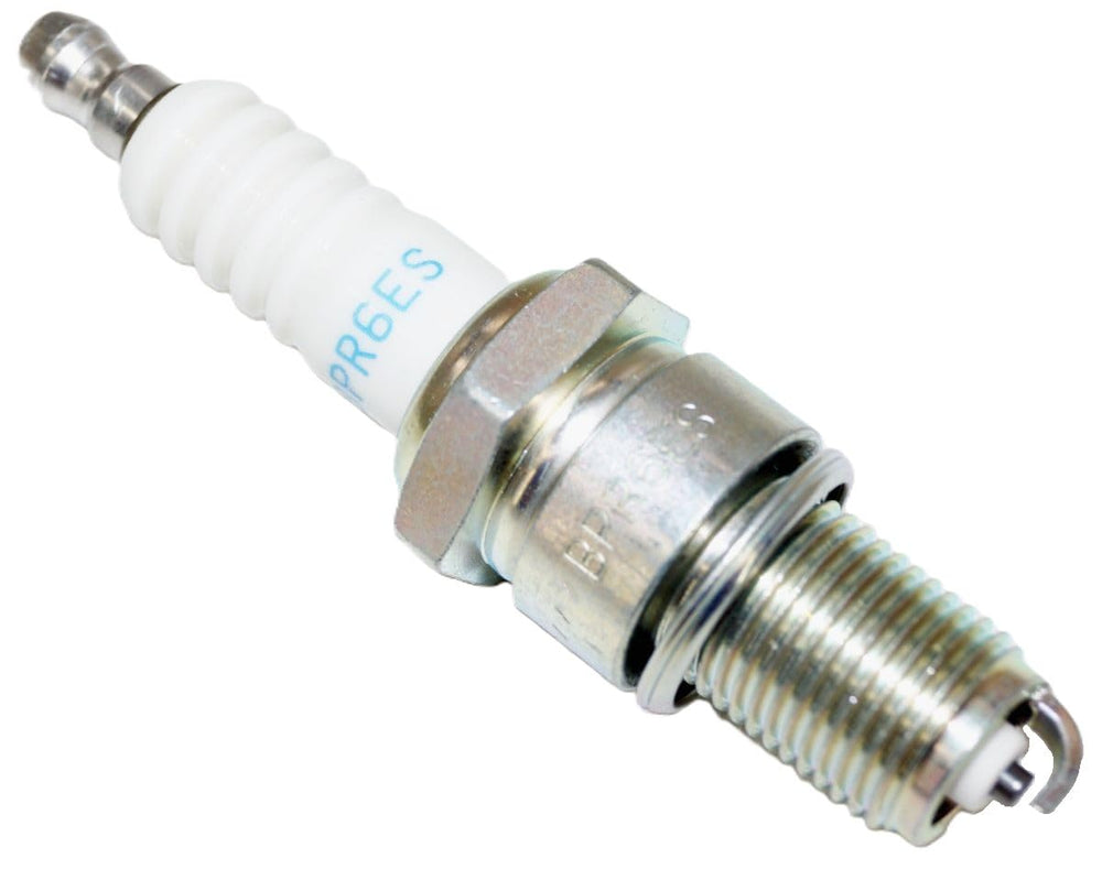 NGK brand logo on spark plug box signaling trusted ignition components